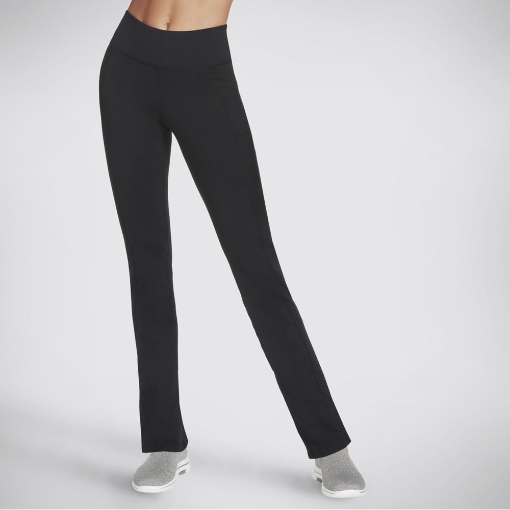 Skechers Original GoWalk Pant with GoFlex Technology slight flare opening Large